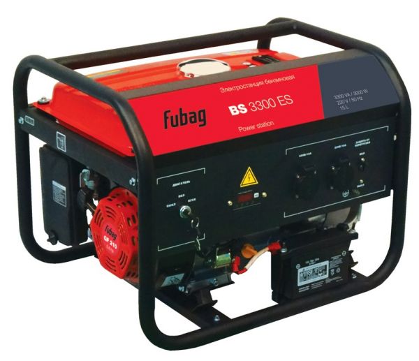 Бензиновый генератор FUBAG BS 3300 ES