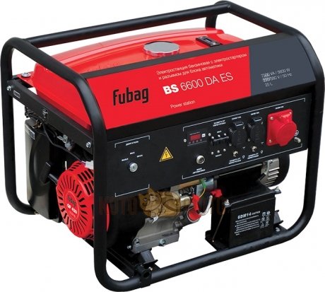Бензиновый генератор FUBAG BS 6600 DA ES