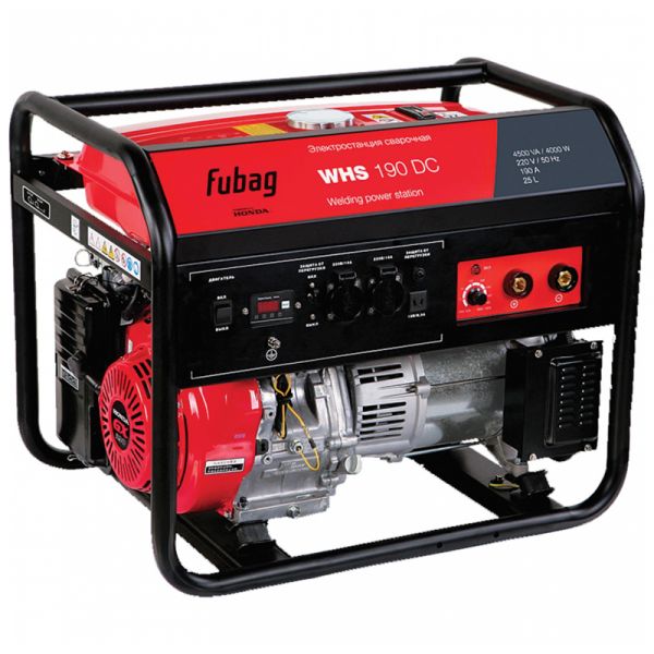 Бензиновый генератор Сварочный FUBAG WHS 190 DC