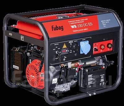 Бензиновый генератор Сварочный FUBAG WS 230 DC ES