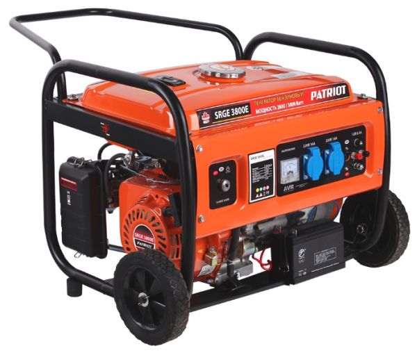 Бензиновый генератор PATRIOT SRGE 3800 E