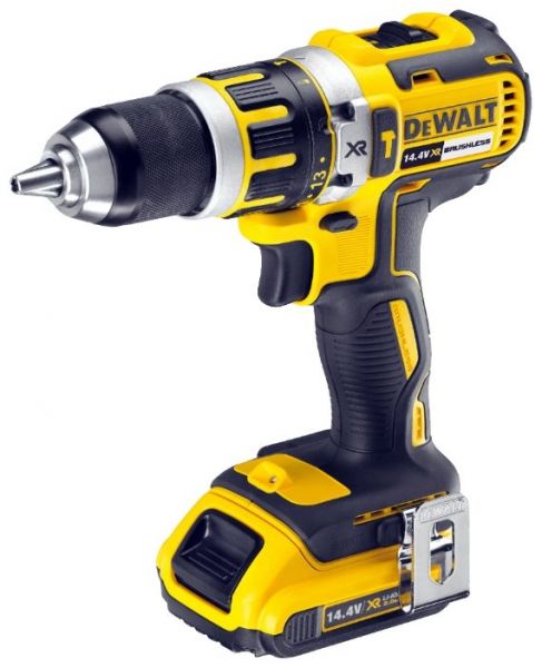 Бесщеточная ударная дрель-шуруповерт DeWalt DCD737P2-QW