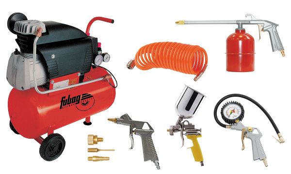 Купить Компрессор FUBAG AIR MASTER KIT + 6 предметов