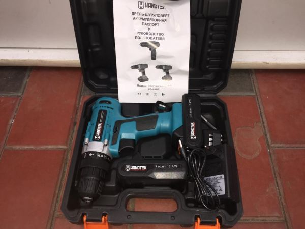 Дрель - шуруповерт HANDTEK СD 1830L2