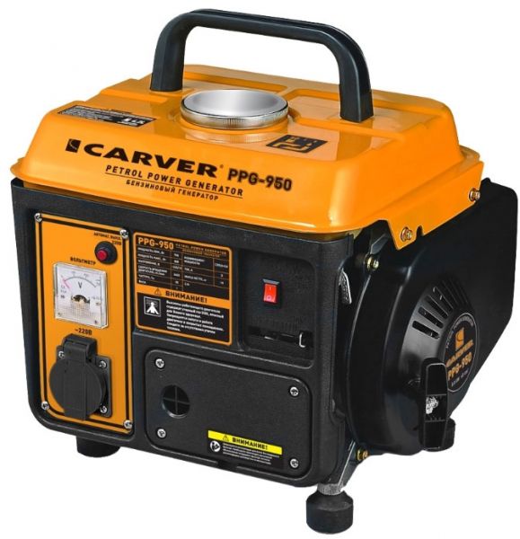 Бензиновый генератор Carver PPG 950
