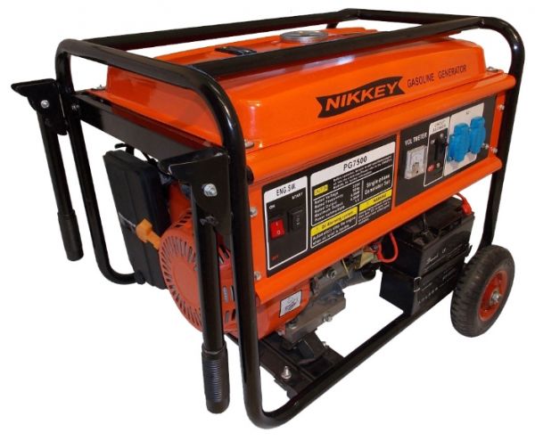 Бензиновый генератор Nikkey PG 7500