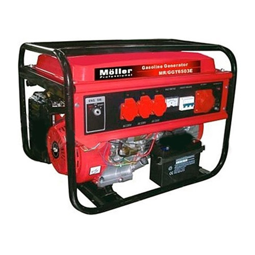 Бензиновый генератор Moller MR/GGT 6503 E