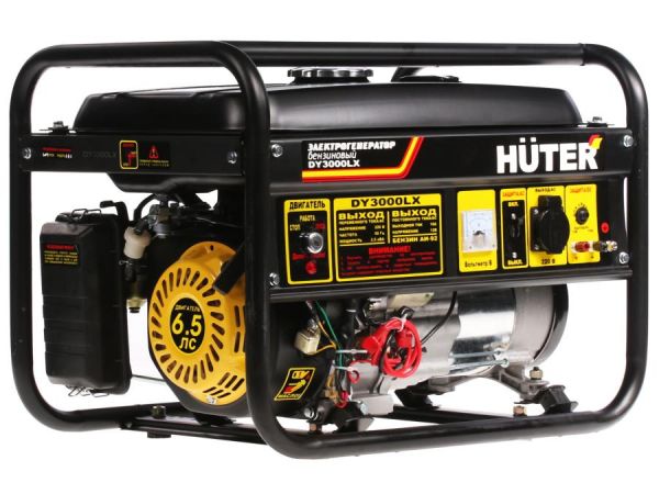 Бензиновый генератор Huter DY 3000 LX