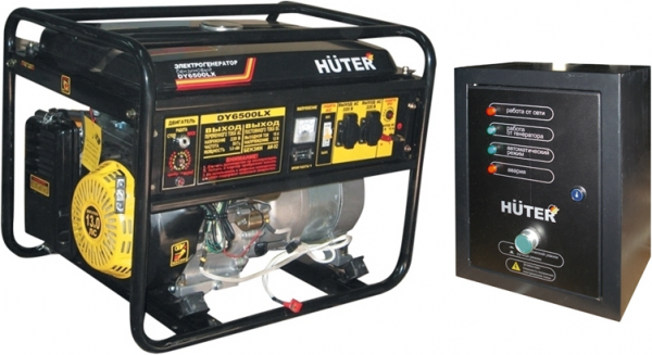 Бензиновый генератор Huter DY 6500 LX с АВР