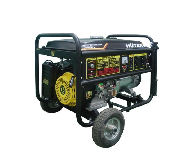 Бензиновый генератор Huter DY 8000 LX
