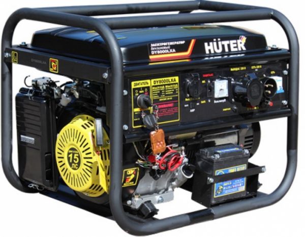 Бензиновый генератор Huter DY 8000 LXА