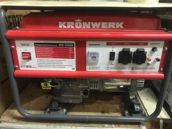 Бензиновый генератор KRONWERK KB5000 
