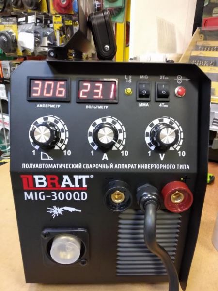 Купить Сварочный полуавтомат Brait MIG-300QD Москва