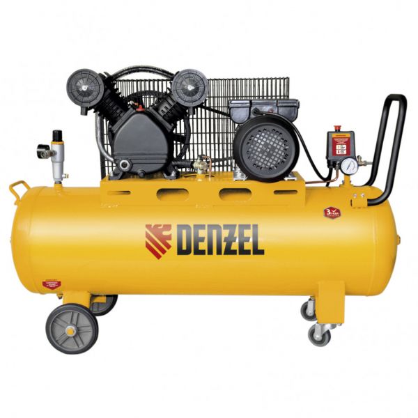 Компрессор  DENZEL DRV2200/100 Масляный ременный
