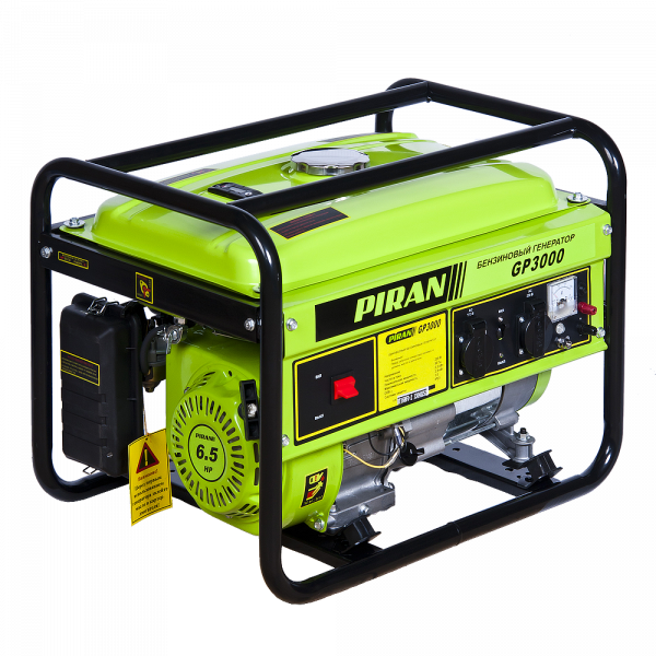 Бензиновый генератор PIRAN GP 3000