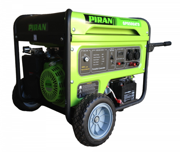 Бензиновый генератор PIRAN GP 8500 ATS