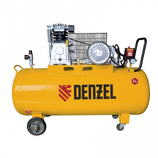 Компрессор Denzel DR5500/300, масляный ременный