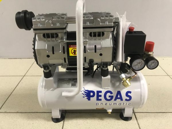 БЕСШУМНЫЙ КОМПРЕССОР PEGAS PG-601 БЕЗМАСЛЯНЫЙ