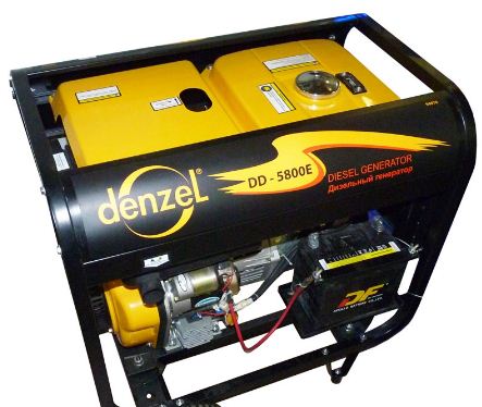 Дизельный Генератор DENZEL DD 5800 Е