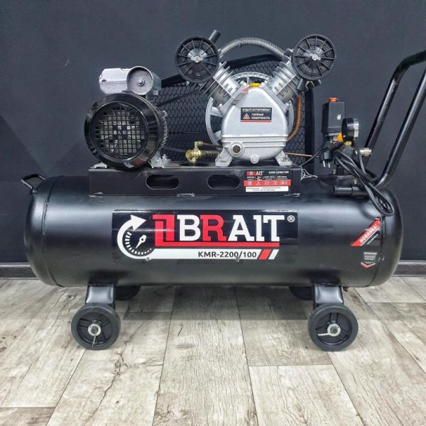 Компрессор ременной BRAIT КМR-2200\100