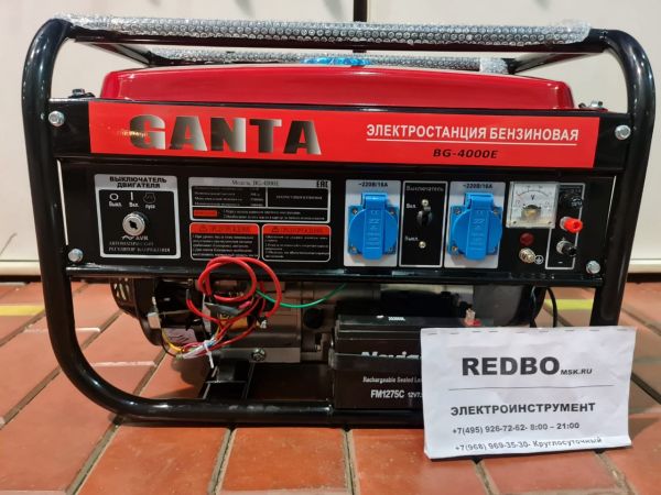 Бензиновый генератор GANTA BG 4000E