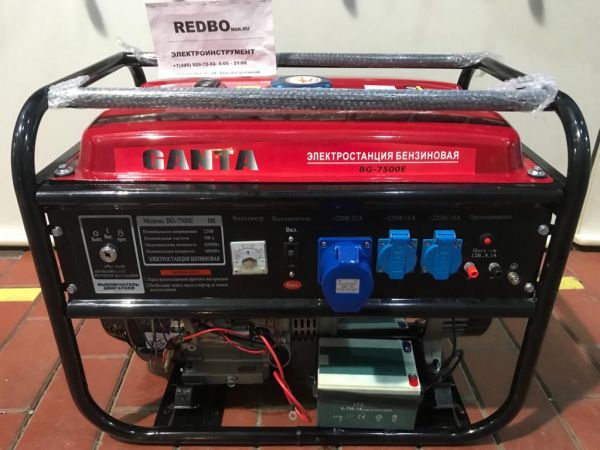 Бензиновый генератор GANTA BG 7500Е
