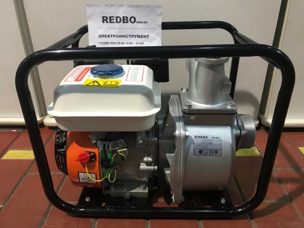 Купить Бензиновая мотопомпа HERZ WP-60C Москва