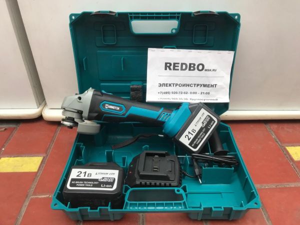 аккумуляторная ушм handtek ag 21-125 li 2 pro