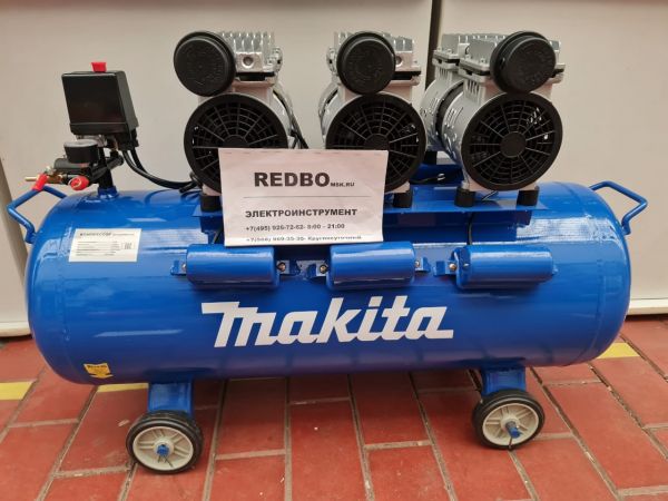 Компрессор бесшумный Makita MAC BW 100*3