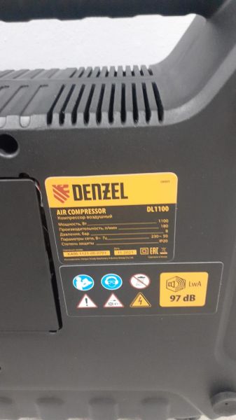 Компрессор воздушный Denzel DL1100