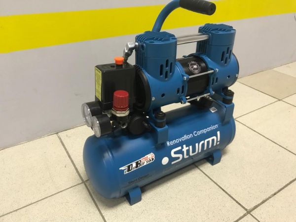 Компрессор безмасляный бесшумный Sturm AC93210OL