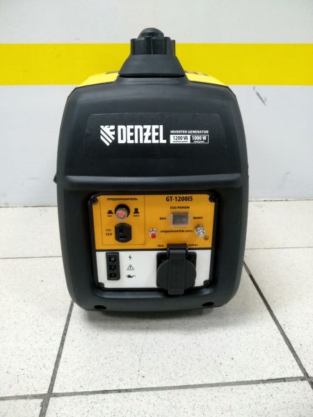 Бензиновый генератор Denzel GT-1200iS, (1200 Вт)