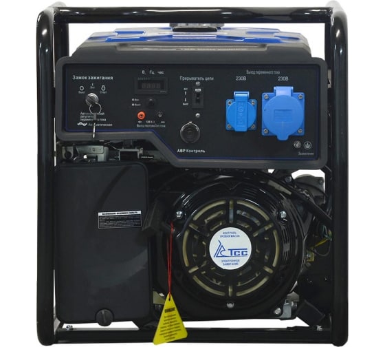 Бензиновый генератор ТСС SGG 7000 EA, (7500 Вт)
