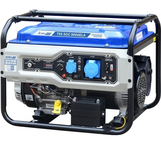 Бензиновый генератор ТСС SGG 9000ELA, (9000 Вт)