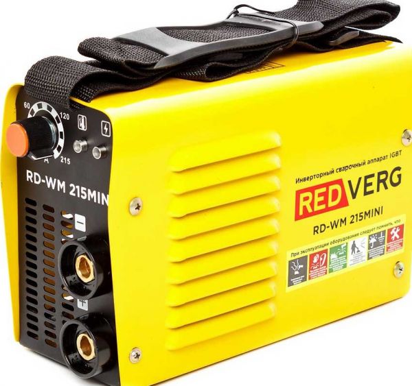 Бестрансформаторный сварочный аппарат REDVERG RD-WM 215MINI