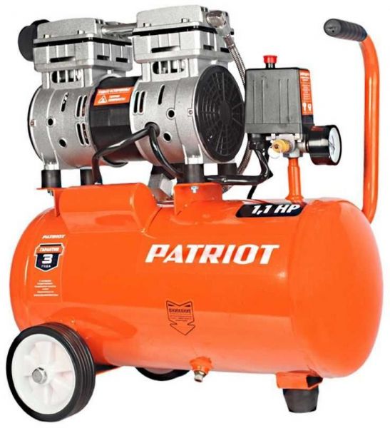 Поршневой безмасляный компрессор PATRIOT WO 24-260S