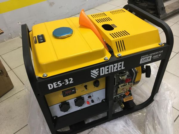 Генератор дизельный DENZEL DES-32