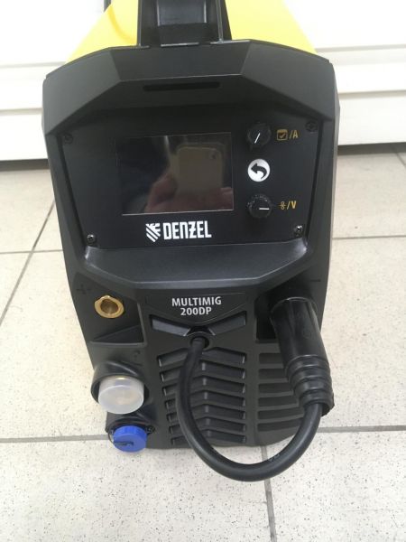 Аппарат инвертор. полуавтомат. сварки Denzel MultiMIG-200DP Synergy Double Pulse 200 А