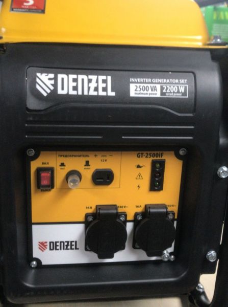 Бензиновый генератор Denzel GT-2500iF