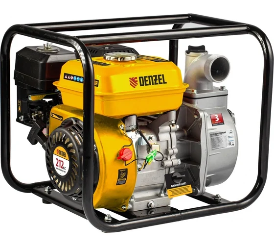 Бензиновая мотопомпа для чистой воды DENZEL PX-50