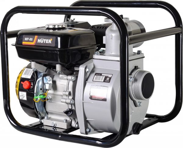Мотопомпа бензиновая huter MP- 80