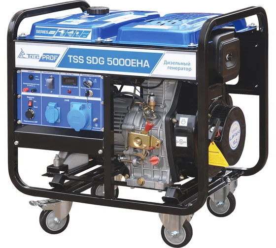 Дизель генератор ТСС SDG 5000EHA