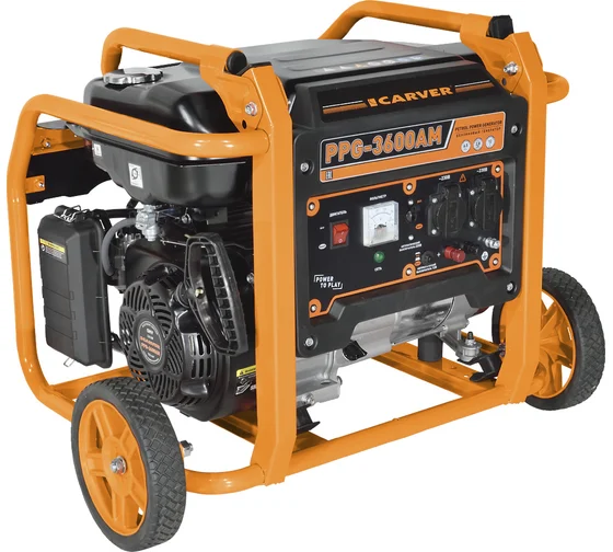 Генератор CARVER PPG- 3600АM бензин