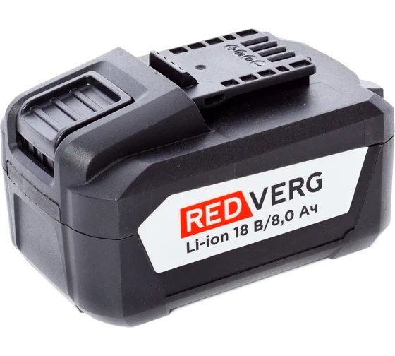 Аккумулятор REDVERG Li-Ion 18V, 8.0Ач