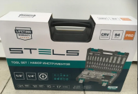 Набор инструментов Stels 1/2, 1/4 CrV,94 предмета