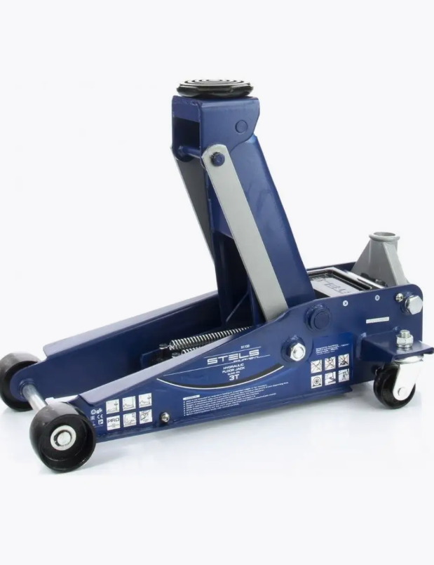 Домкрат подкатной STELS LOW PROFILE QUICK LIFT высокий подъем (3,5 т - 100/565 мм)
