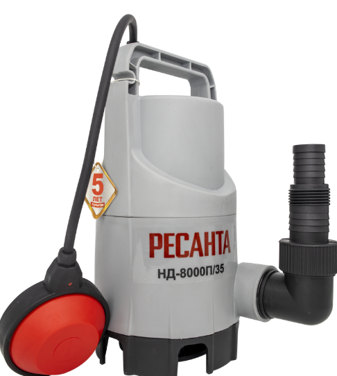 Дренажный насос Ресанта НД-8000П/35