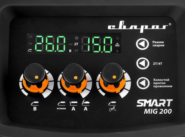 Сварочный инвертор Сварог MIG 200 real SMART маска
