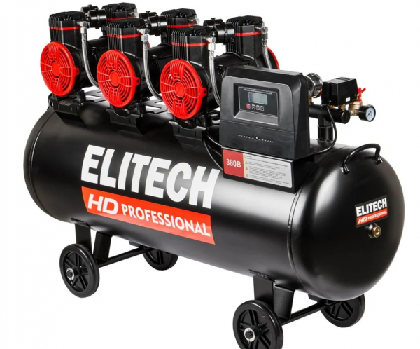 Компрессор безмасляный elitech ACF 750-160S
