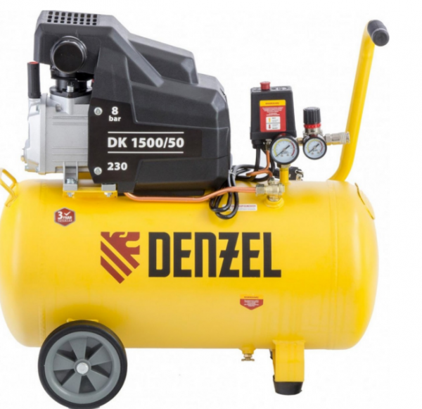 Компрессор поршневой Denzel DK1500/50,Х-PRO